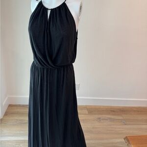 Elegant Black Sleeveless Dress